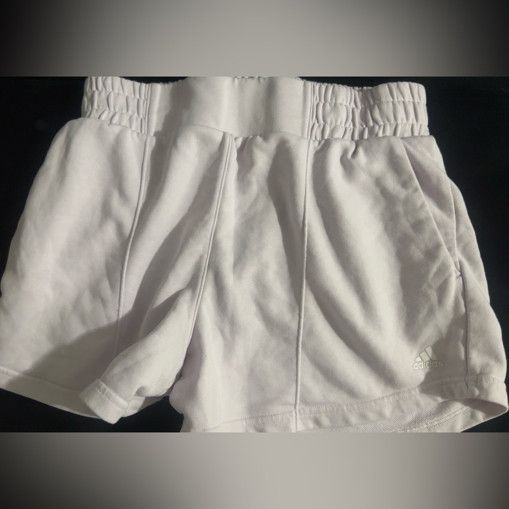 Adidas Women's Athletic White Shorts